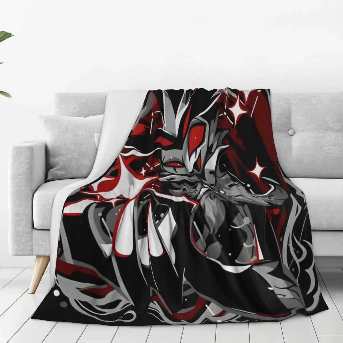 Evil Stolas H-Helluvas Boss Blanket Ultra Soft Throw Blankets for Sofa 50x60 Inch Multiple Sizes Rug Piece