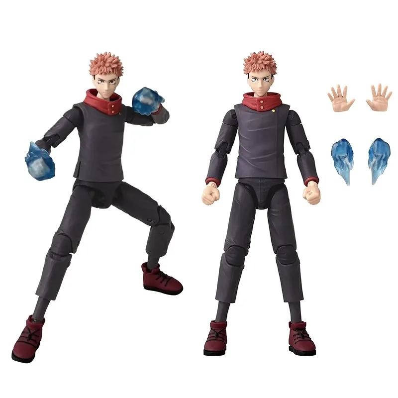 

Bandai Jujutsu Kaisen Gojo Satoru Itadori Yuji Fushiguro Megumi Kugisaki Nobara Коллекционная модель Настольные украшения Игрушки в подарок