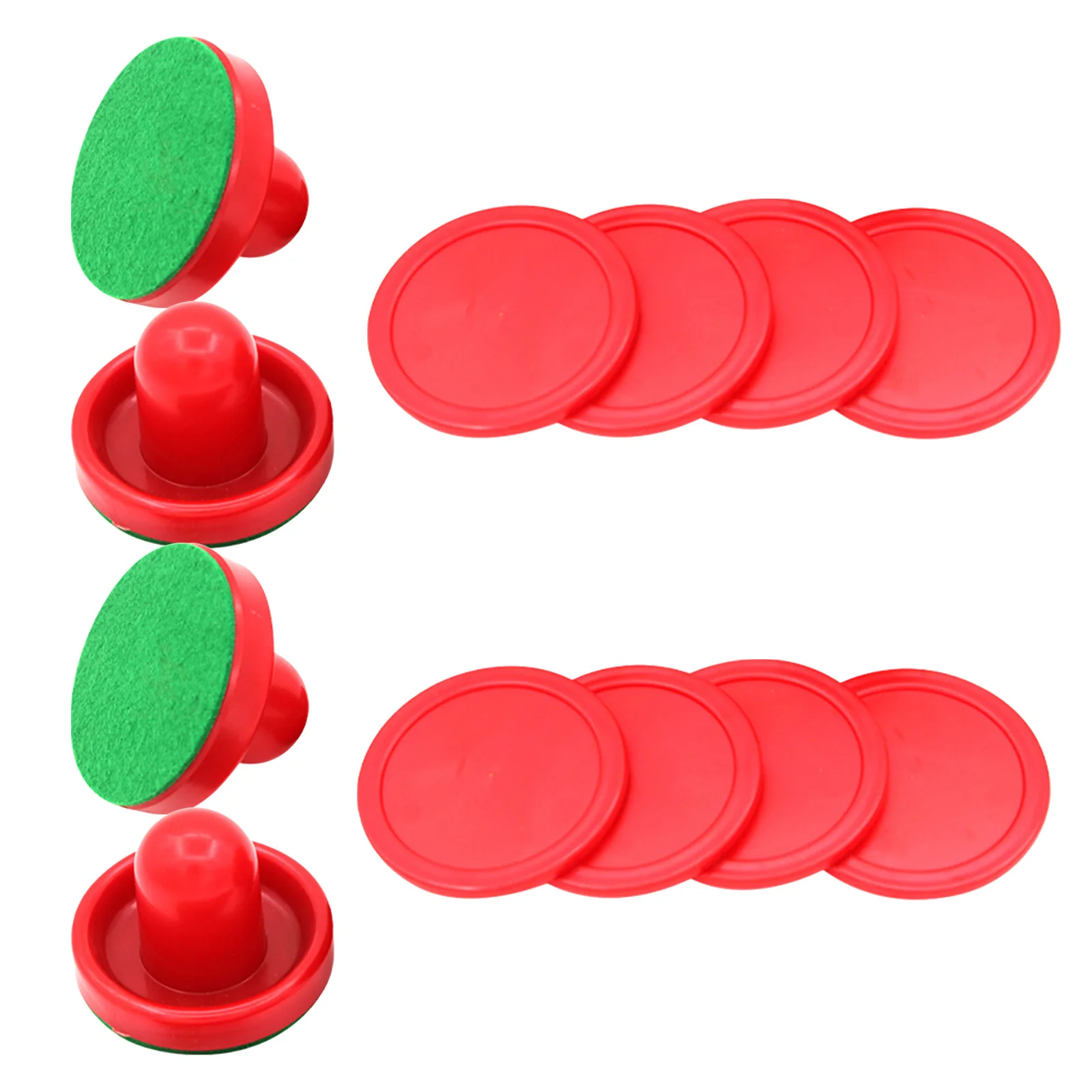 2 مجموعات هوكي الهواء مجداف الوبر استبدال منصات ذاتية اللصق هوكي الطاولة انتهازي الملحقات للعب المحسن