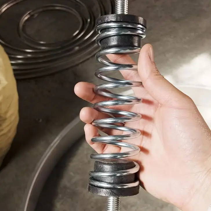 Картина 3: 2 шт. стальные пружины для виброгасителя с болтами M10 M12