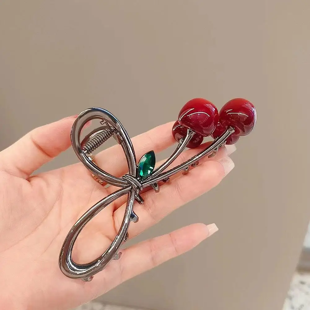 Korean Style Fruit Hair Claw Clips Women Colorful Cute Elegant Summer Hairpins Fashion Headwear Hair Accessories Female