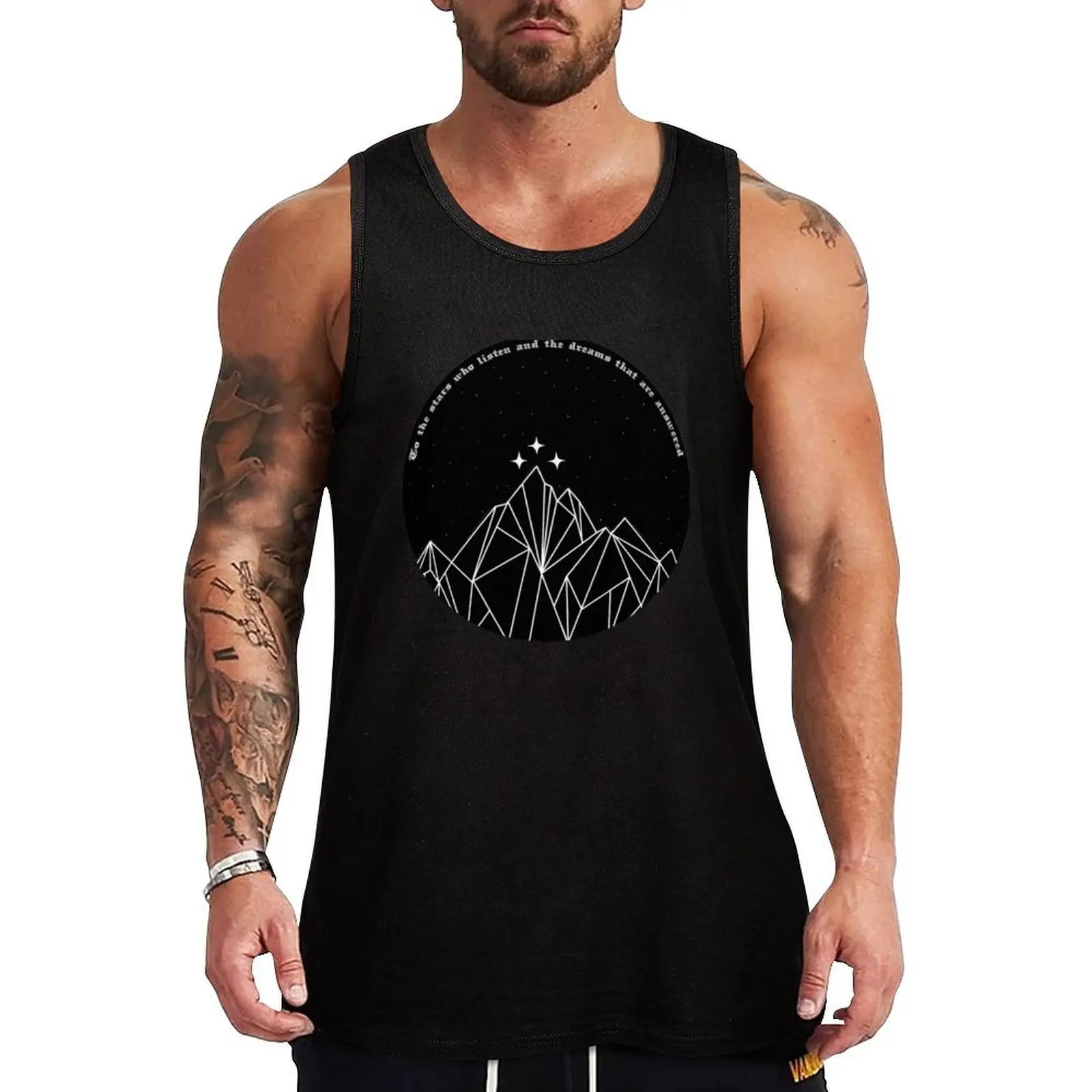 Night Court Tank Top Work Utility Tank Top Durable Sleeveless Wear