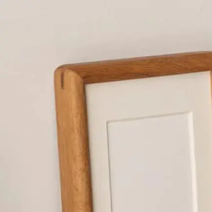 For Home Decor Tabletop Frame Elegant Picture Frame Home Decoration Beige Mat Board Mortise And Tenon Joint Design