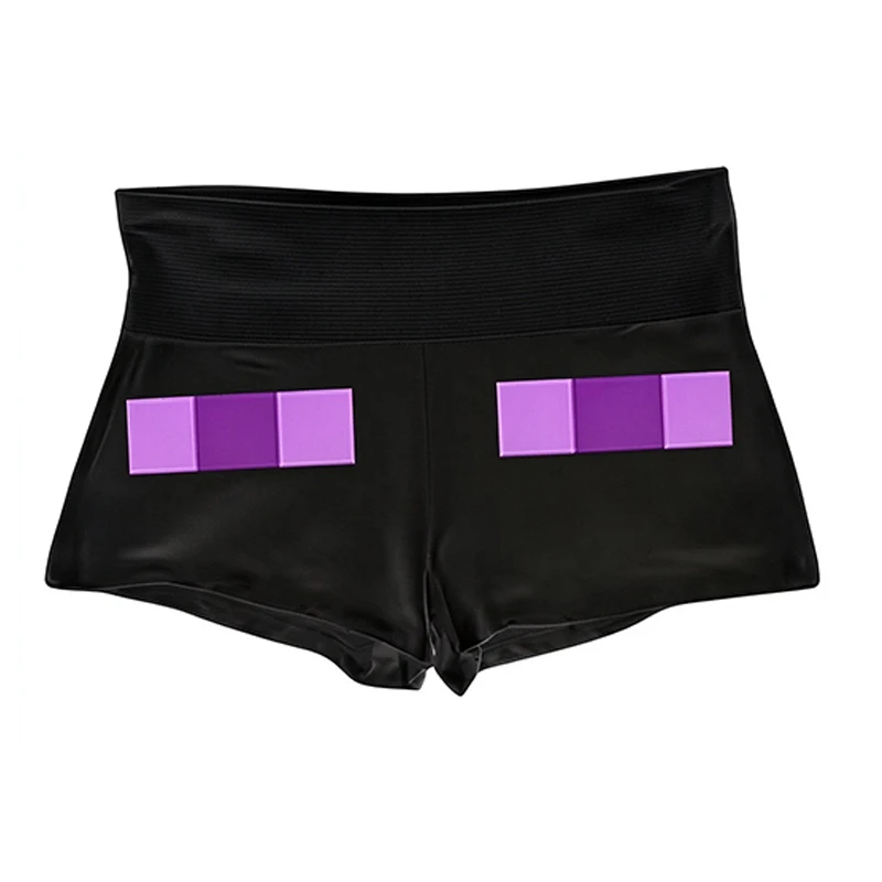 Koreanische Y2K Einfache Alltags-Vielseitige Damen-Shorts im Amerikanischen Stil, Schwarz, Slim Fit, Sexy, Einfach, Alltags-Vielseitig – Detail 4