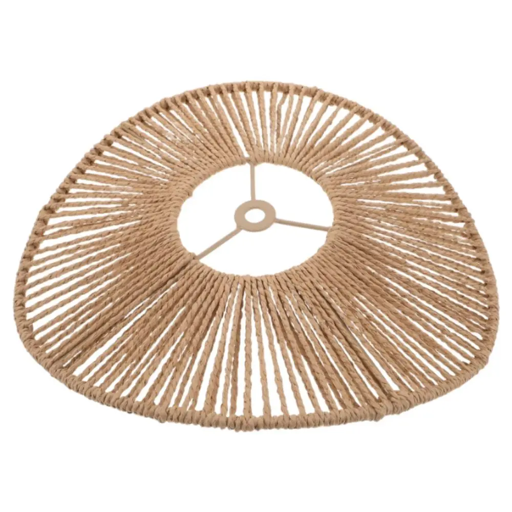 Decorative Lighting Handmade Lamp Shade Woven Lotus Shaped Pendant Light Mini Pendant Radial Hollow Wall Lamp Shade Living Room