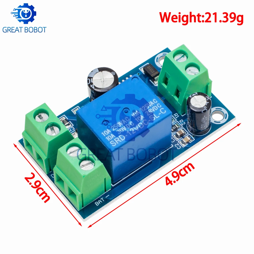 BS YX-X804 Power-OFF Protection Module Automatic Switching Module UPS Emergency Cut-off Battery Power Supply 12V to 48V Control