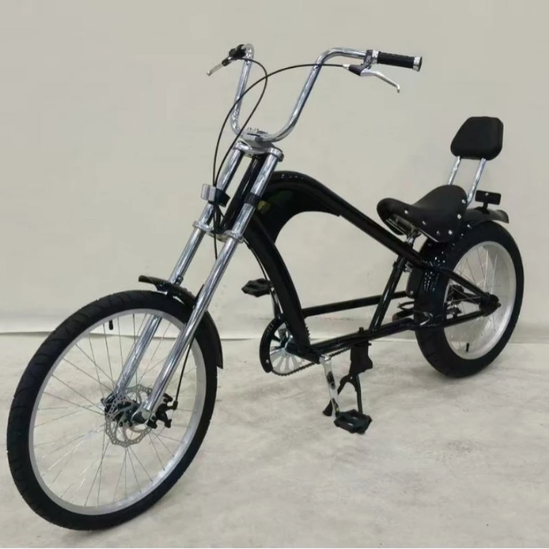 Processing 24 inch beach bike, recreational bike retro car
