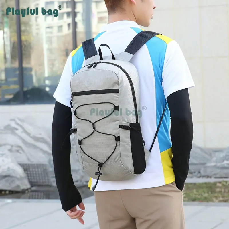 Mochila plegable impermeable – Ultraligera para escalada y viaje - imagen 3