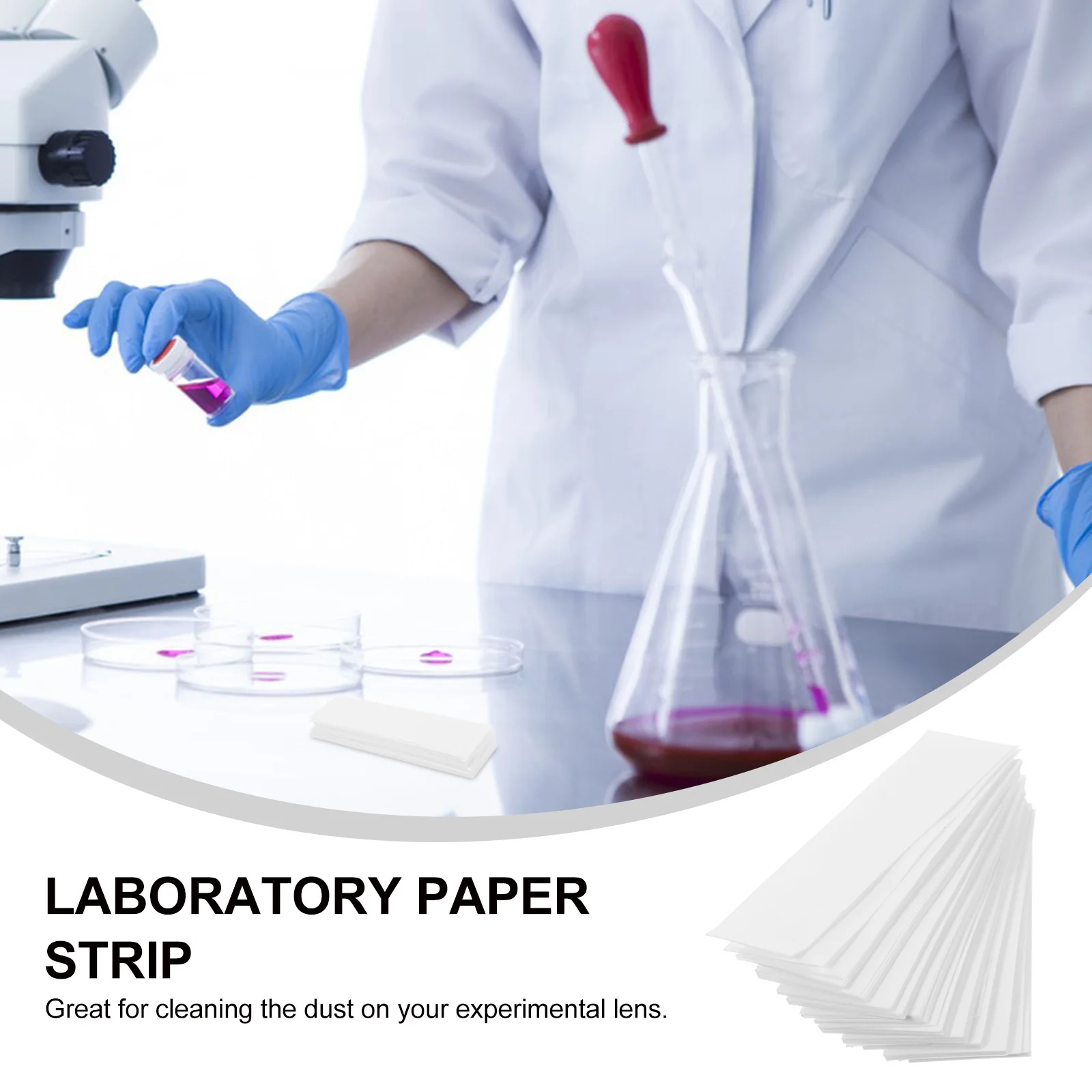 

500 Sheets Paper For Chemistry Biology Lab Chromatography Oil Water Absorbent Blotting Paper Dust Removal Science