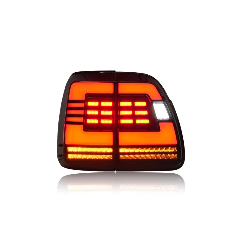 

ZHENGWO Car Accessories LED Brake Signal Light Tuning Parts Red LED Tail Light Assembly For LEXUS LX470 2004-2007