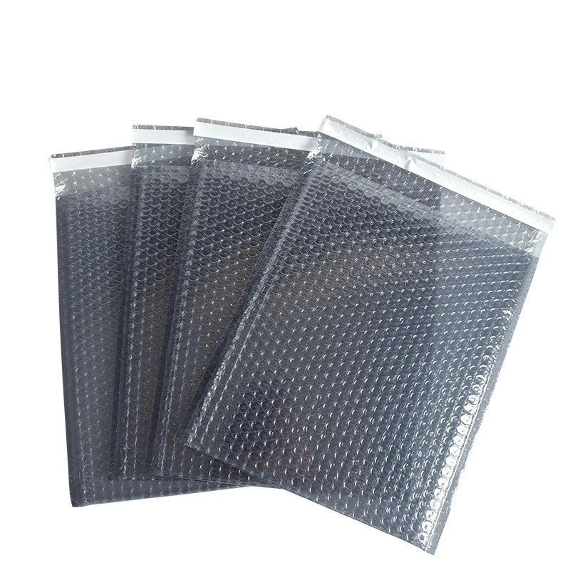 50pcs-translucent-anti-static-bubble-bag-silver-gray-electronic-element-shielding-film-packaging-bag-plastic-bubble-envelope