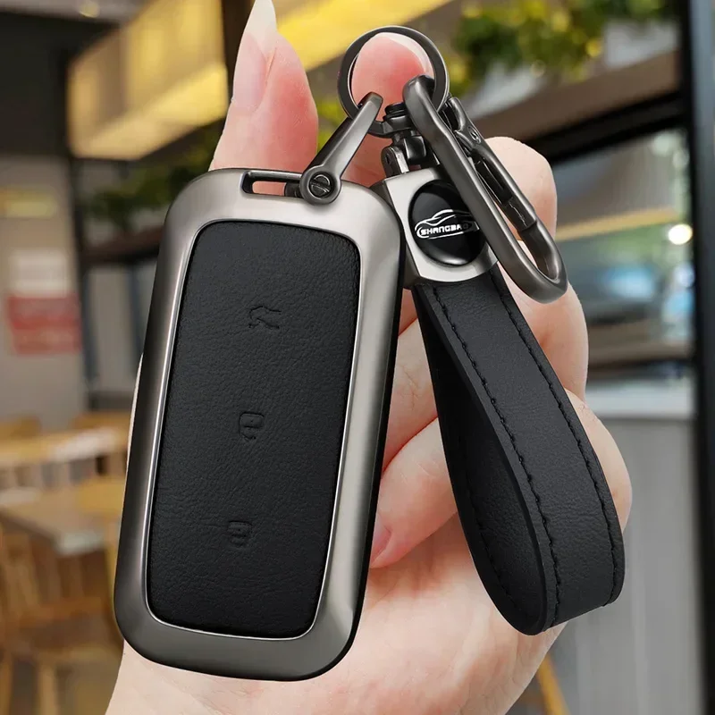 Zinc Alloy Car Remote Key Cover Case Shell Protector Fob For Geely Coolray Atlas Boyue NL3 Emgrand X7 EX7 SUV GX7 GT GC9 Borui