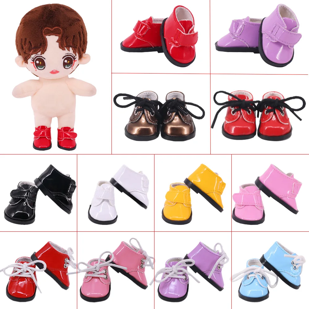 2022 New Doll Leather Shoes For 14.5 Inch Nancy American Paola Reina Doll&BJD EXO Kpop Doll Accessories Generation Girl‘s Toy