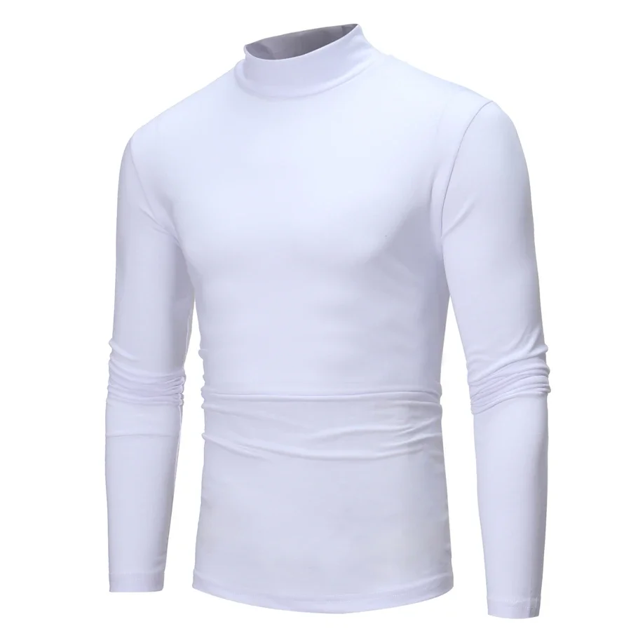 Camisa térmica de compresión para hombre, camisa transpirable informal de manga larga para gimnasio, culturismo, ropa de Fitness, otoño y primavera