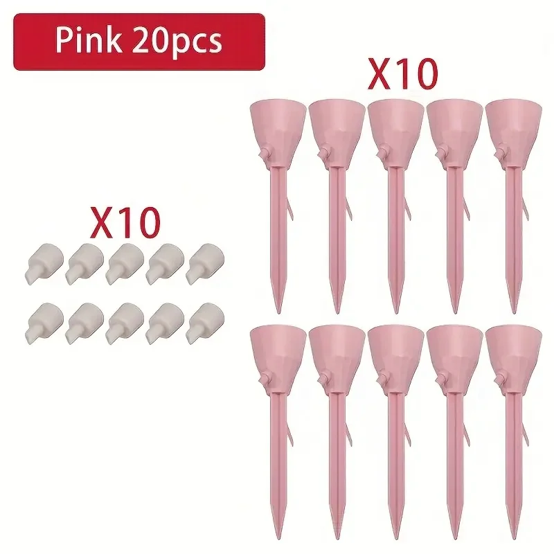 

20pcs Auto Drip Irrigation Kit. Adjustable, Battery-Free Watering for Potted Plants. Compatible with Standard EU/US Bottles.