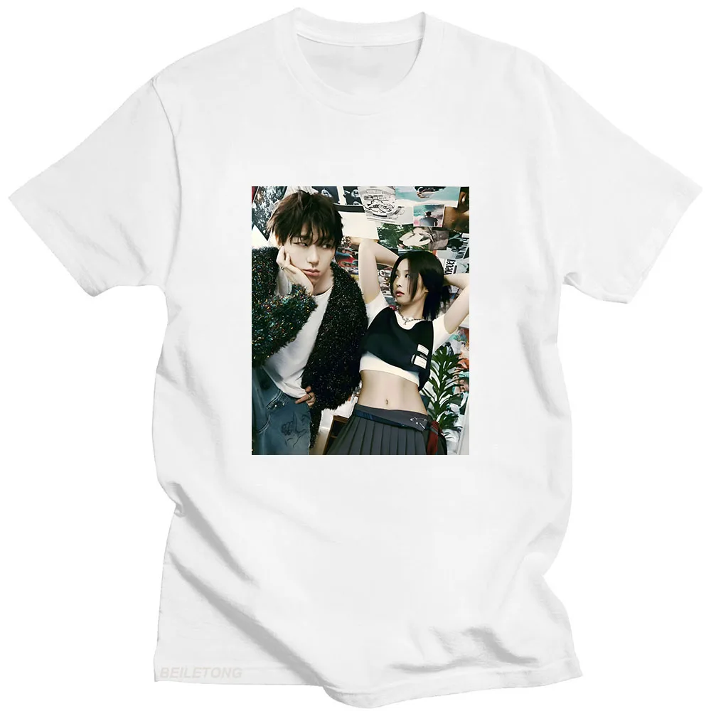 بقعة! تي شيرت Zico Jennie تي شيرت قطني عالي الجودة للنساء والرجال تي شيرت كوري أنيق صيفي مريح تي شيرت Roupas Femininas #5