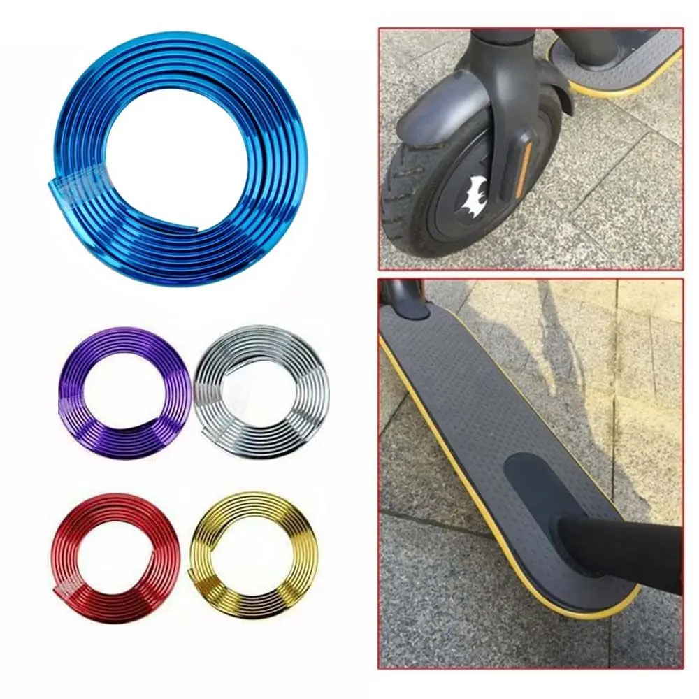 Per Xiaomi M365 Pro Scooter elettrico accessori per Scooter strisce Decorative per il corpo adesivo protettivo strisce protettive per paraurti