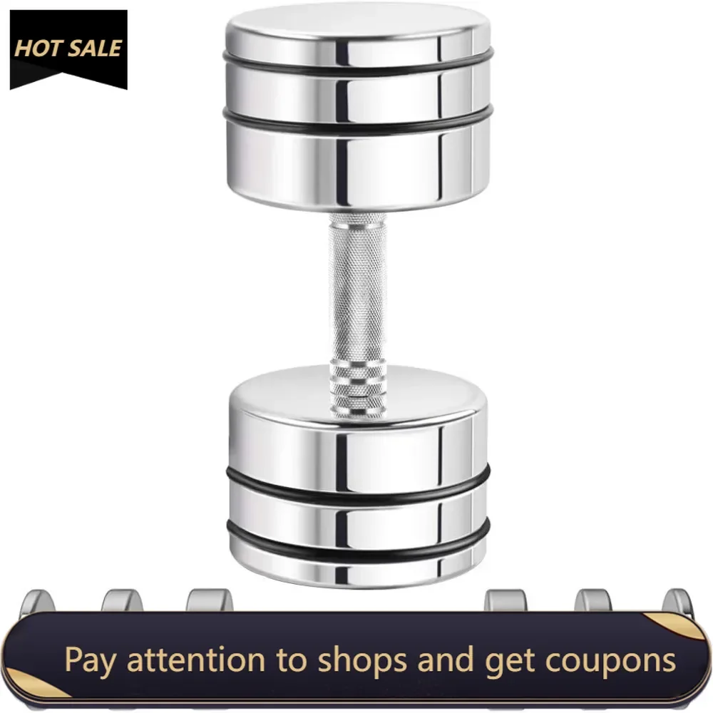 Steel Dumbbells Ultracompact & Adjustable Chrome Dumbbell with Foam Handles 50lb Home Gym Workout (Choice of Size) Freight free