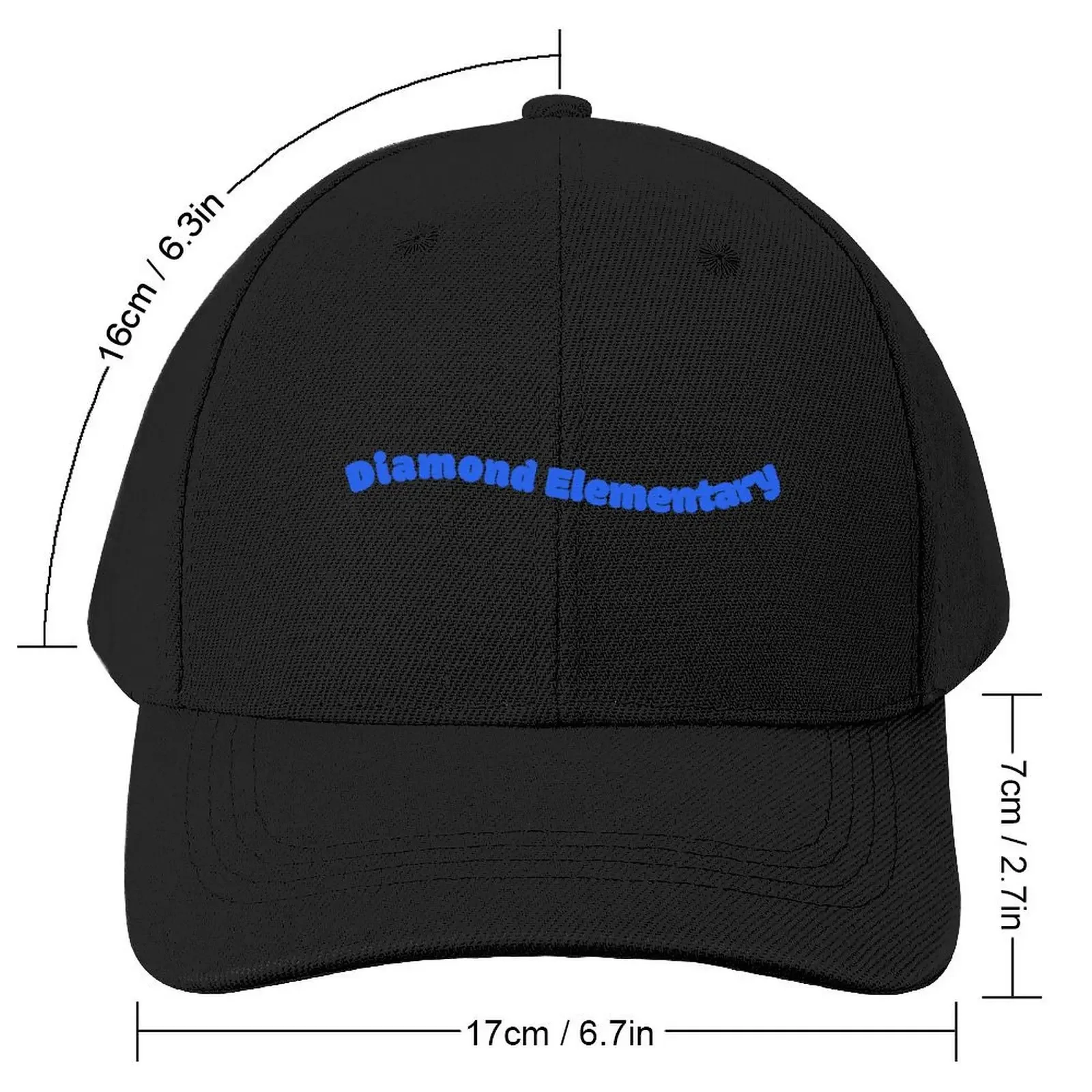 Diamond Elementary Wave Baseball Cap Brand Man cap cute Men Women's