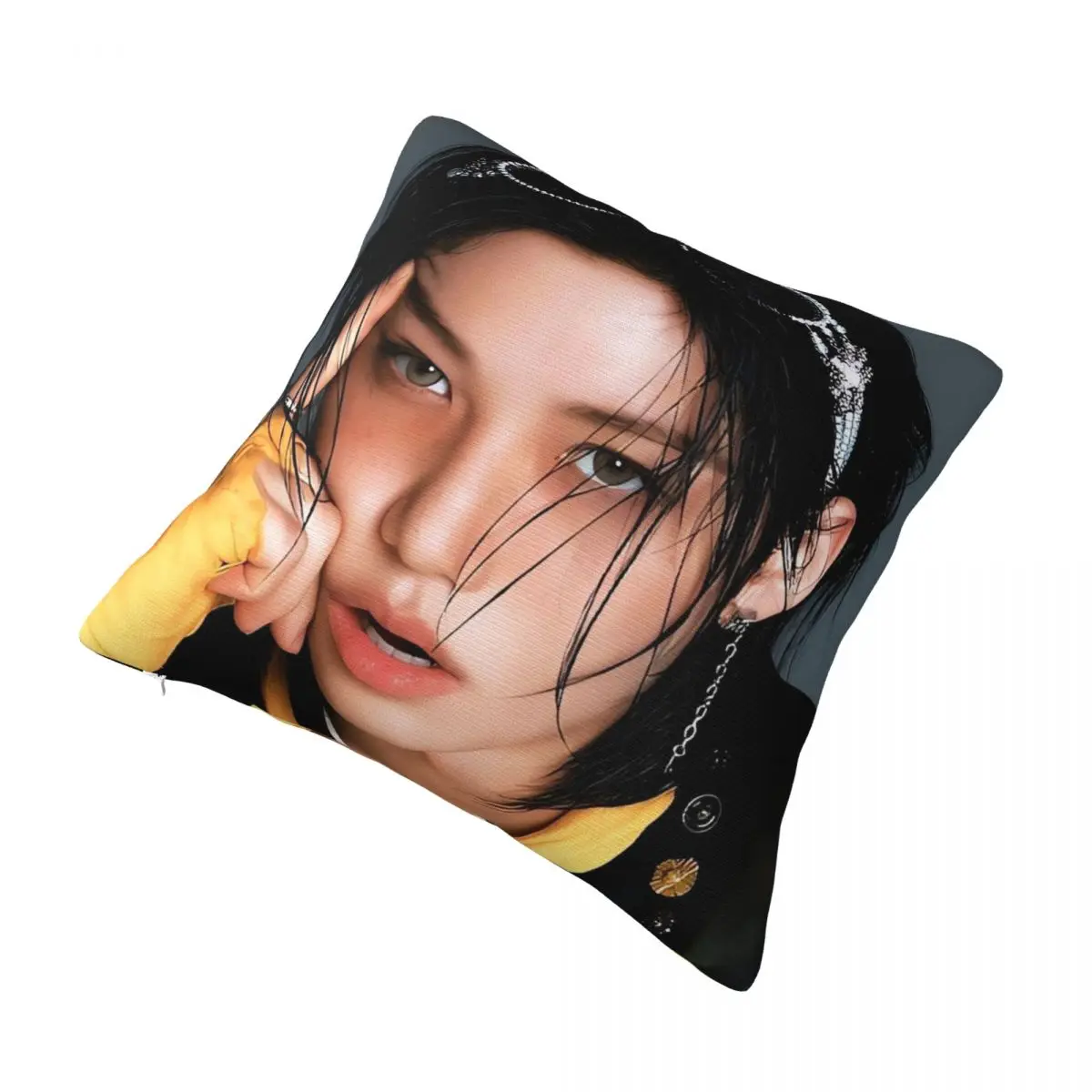 Kpop المغني F-Felix كيس وسادة غطاء الوسادة مربع تصميم وسادة غطاء Kawaii سادات ل أريكة غرفة نوم ديكور المنزل