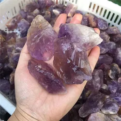Natural Ametrine Rough stone Crystals Minerals aquarium Home Decoration