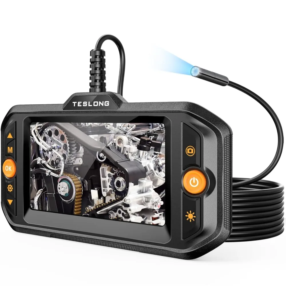 

Waterproof LED Snake Inspection Camera 16 5FT for Automotive Engine Wall Vent Wire