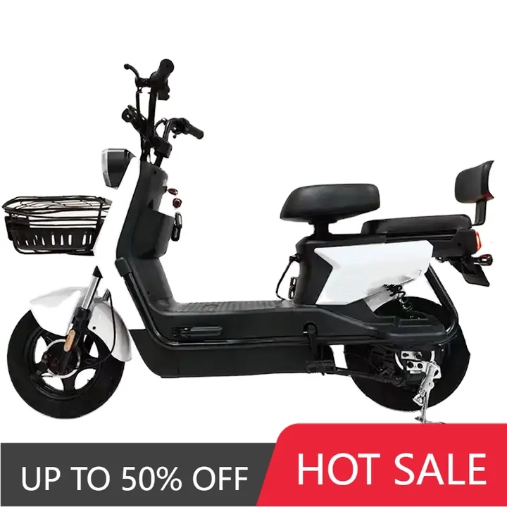 Vélo électrique de ville TTY de haute qualité 500W, cadre en acier, transmission à 3 vitesses, moteur sans balais à moyeu arrière, batterie au plomb-acide, adapté