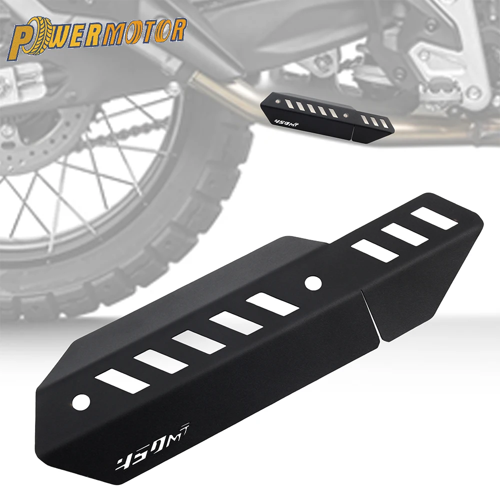 Motorcycle Exhaust Pipe Protector For CFMOTO 450MT MT 2024 2025 ADV Heat Shield Cover Guard Anti-scalding Cover
