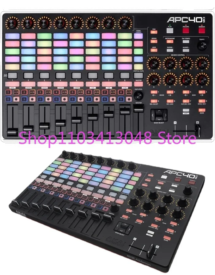 DJ Controller APC40 MK2II, VJ Console, 64 Keyboards, Mini Electronic Speaker, 2. Second Generation, Strike Pad Jia