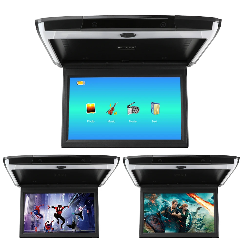 15.6inch  roof mount  IPS MP5 player with V56 Chips.Support USB,TF card reader,HDMI and 2AV input,FM transmitter