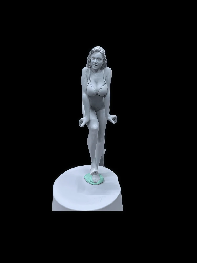 

1/20 Casting Resin Model Assembly Kit, GK, Open Cabin Female Pilot Female Pilot, Unpainted