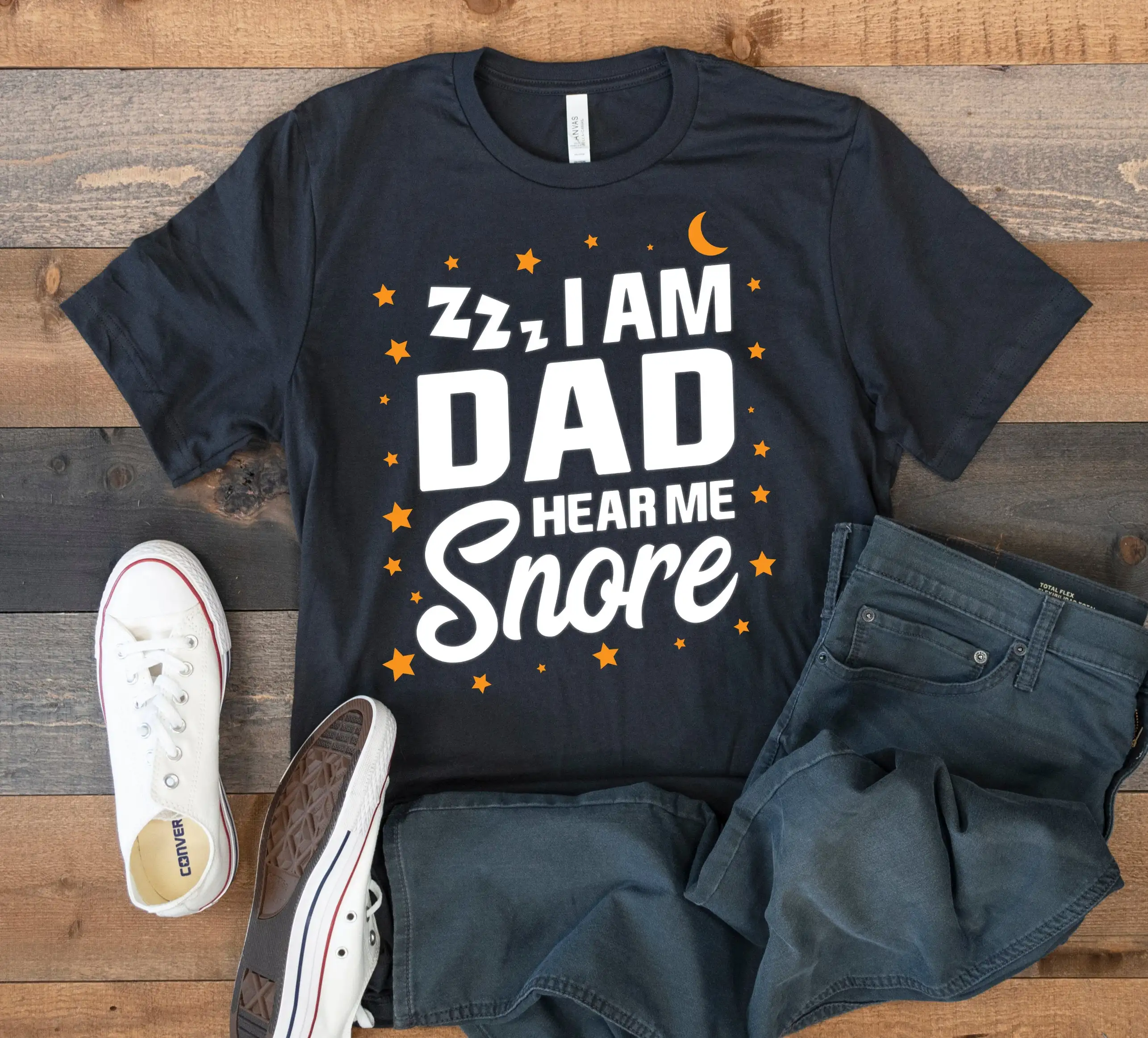 I Am Dad Hear Me Snore T Shirt Funny Snoring Dads Fathers Day SweaT Long Sleeve