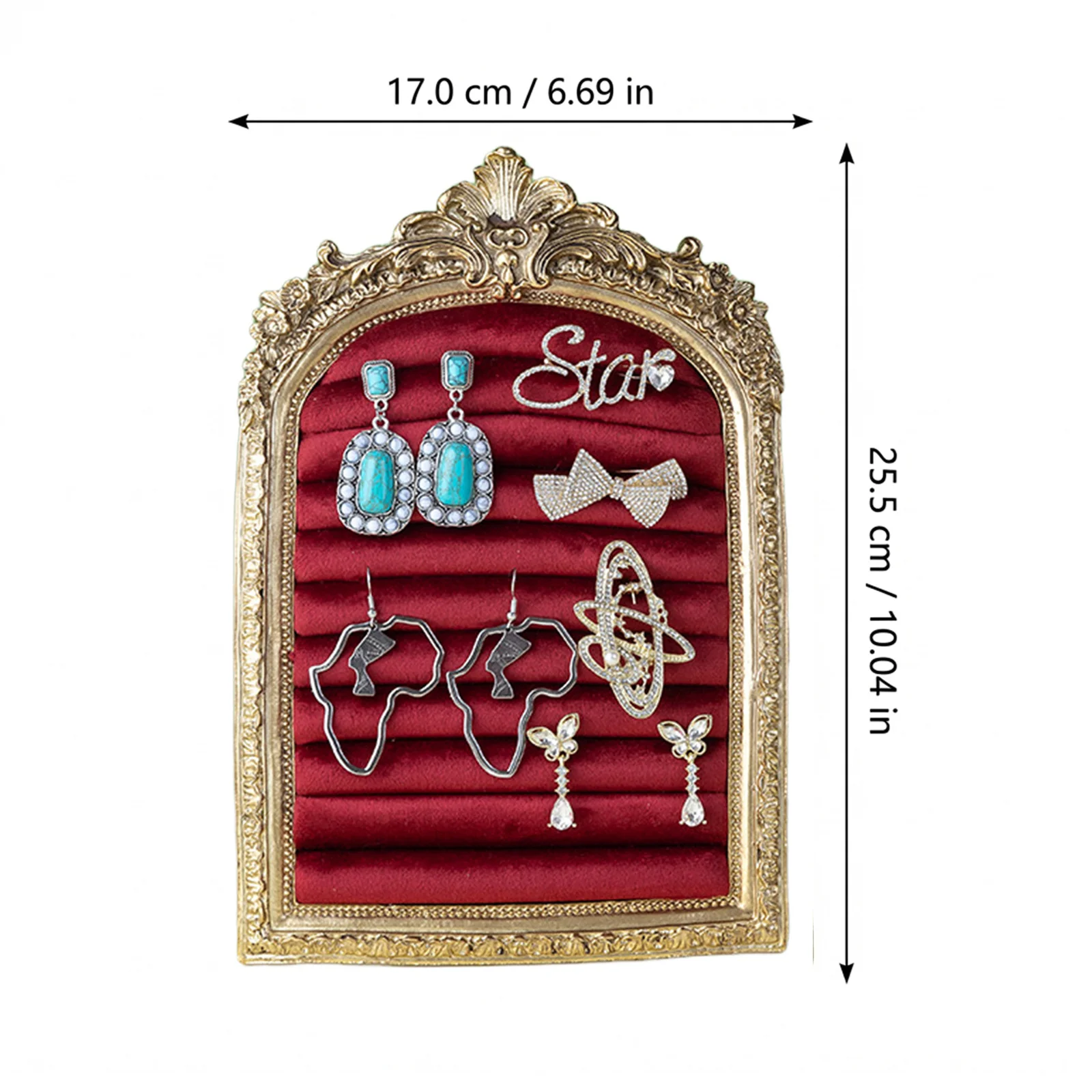 

Large Capacity Ring Display Stand With Elegant Design For Women Jewelry Showroom