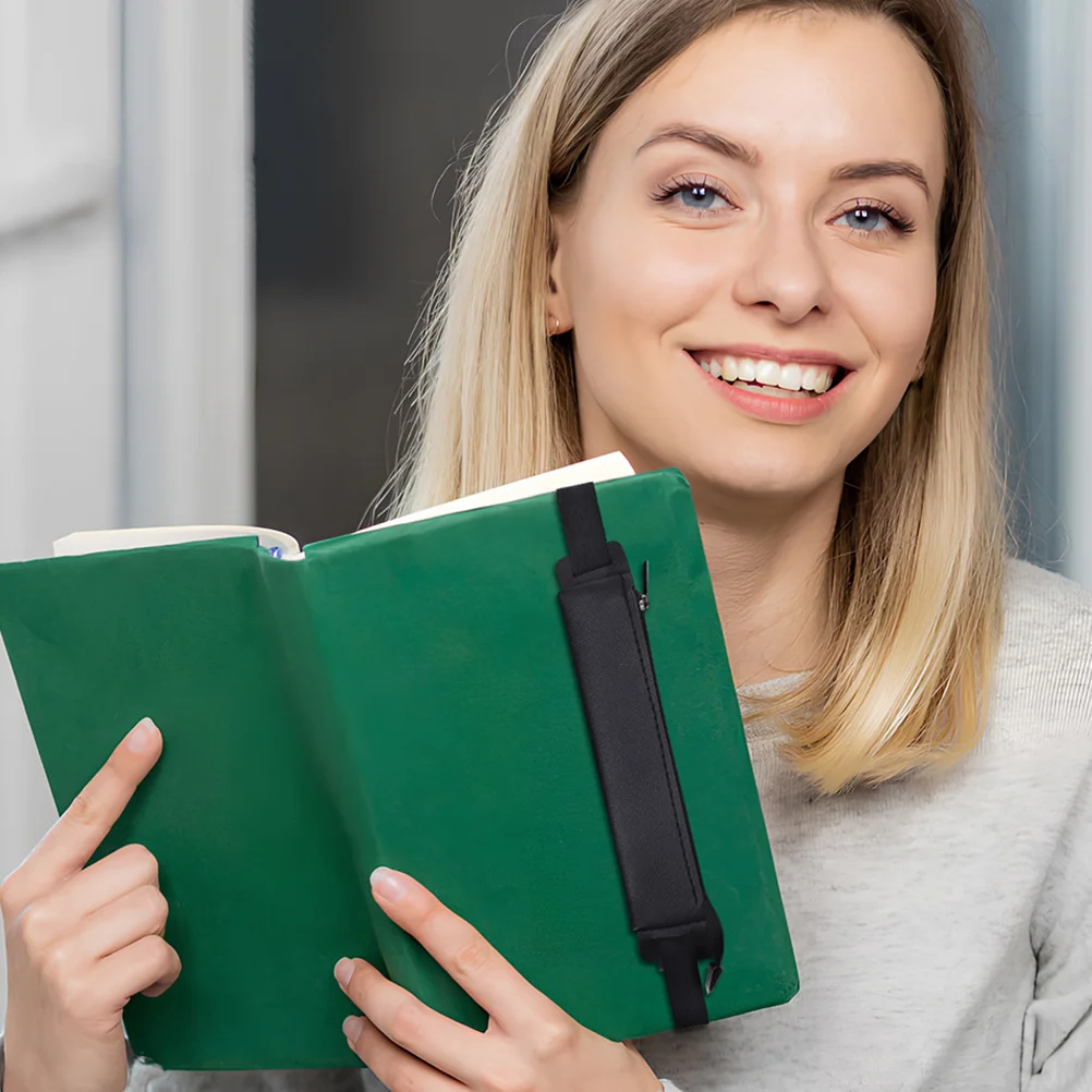 

2Pcs Versatile Binder Pouch Flexible Material Fits Various Pen Sizes Planner Case Zipper Design Stationery Bag