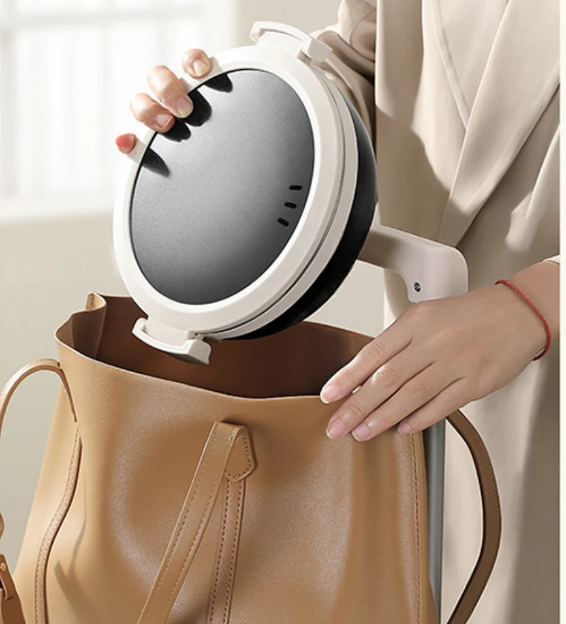 220V  Electric Cooking Pot Portable Multi Cooker Dormitory Travel Folded Rice Cooker Split Hot Pot Electrical Capabilities