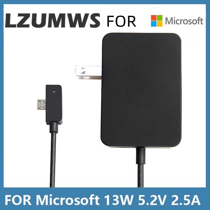 

5.2V 2.5A 13W Power Adapter Charger For Microsoft Surface 3 1623 1624 1645 Tablet Laptop Adapter Power Supplies