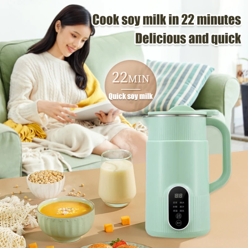 Disjuntor De Parede Multifuncional FilterFree Máquina De Soymilk, Mini Pasta De Arroz, Pequeno Alimento Auxiliar