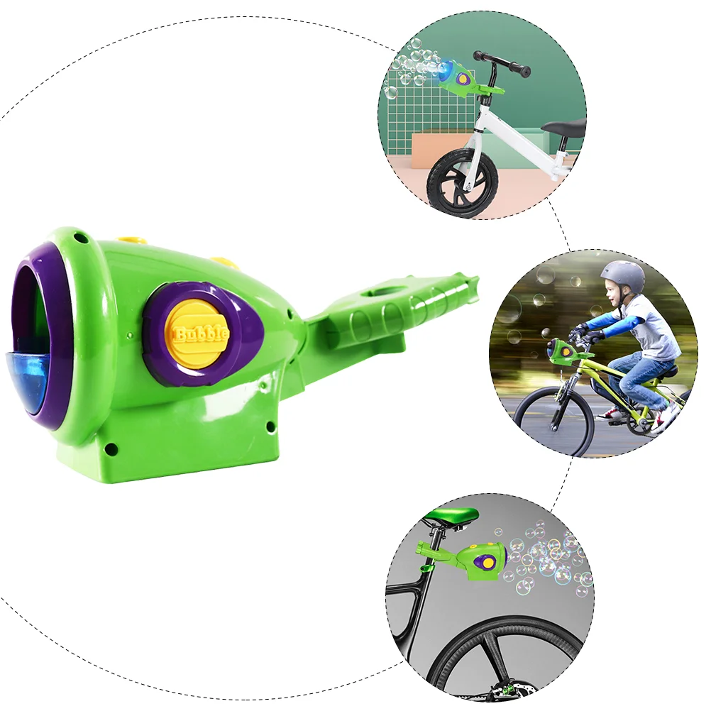 Automatic Bubble Blowing Machine Kids Blower Outdoor Plaything for Maker Festival Gift Wand