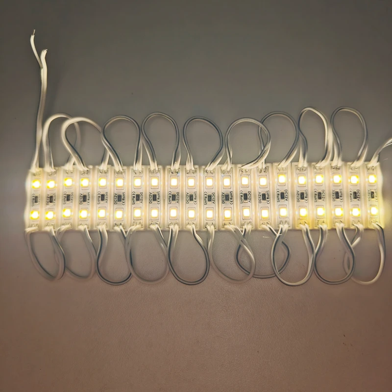 20 шт. 2835 светодиодный модуль декоративная подсветка 0,4 Вт мини 2 светодиода для рекламной вывески назад водонепроницаемый