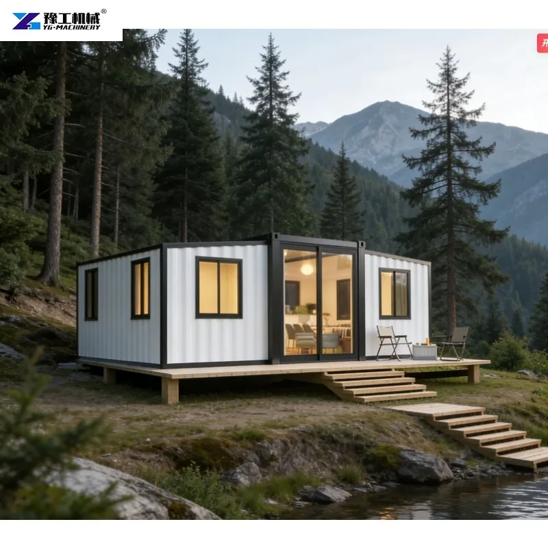 Luxury Prefabricated 20ft 40ft Modular Container House with Kitchen and Bathroom Foldable House