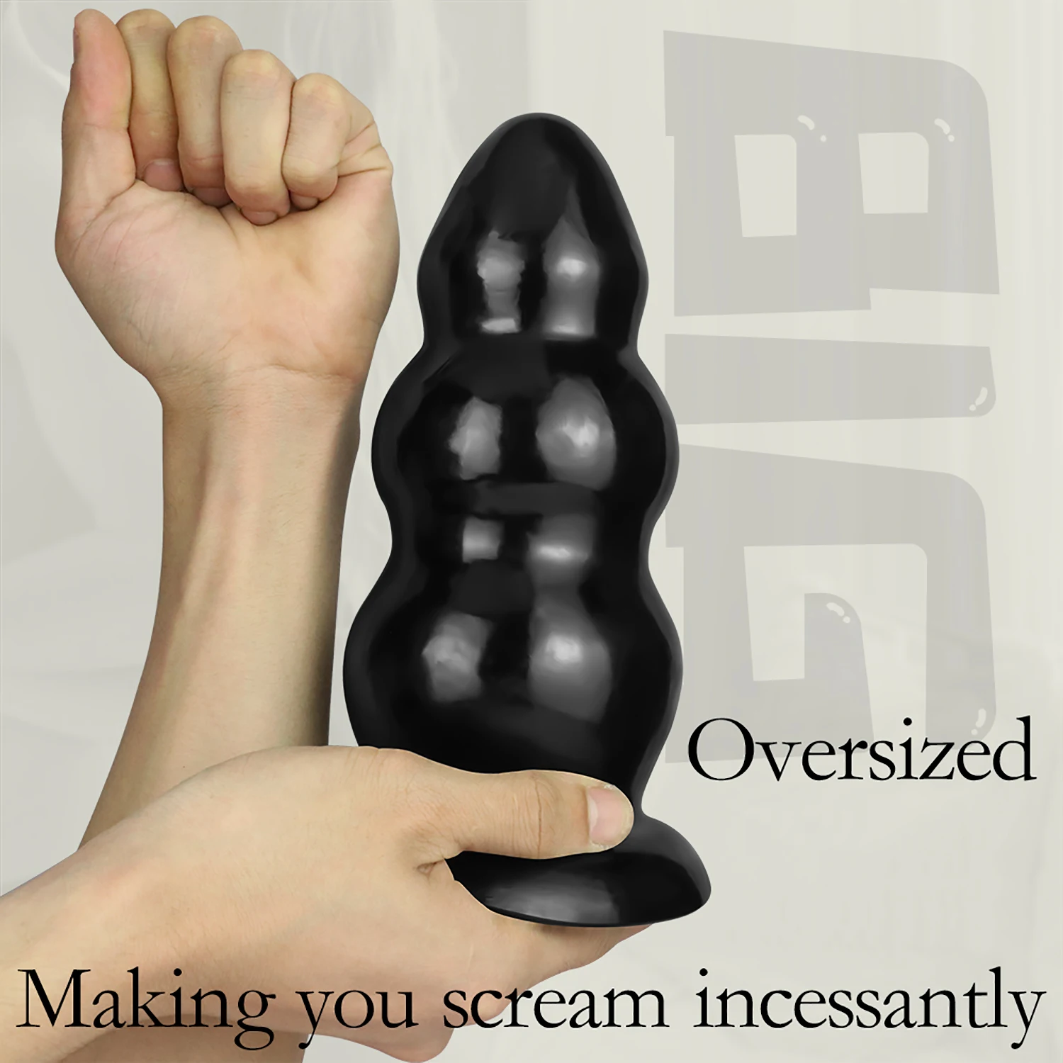 Oversized Butt Plug Dildos Stimulate Anus Vagina Anal Plug Soft Penis Anal Dilator with Suction Cup Sex Toy Masturbator Sex Shop