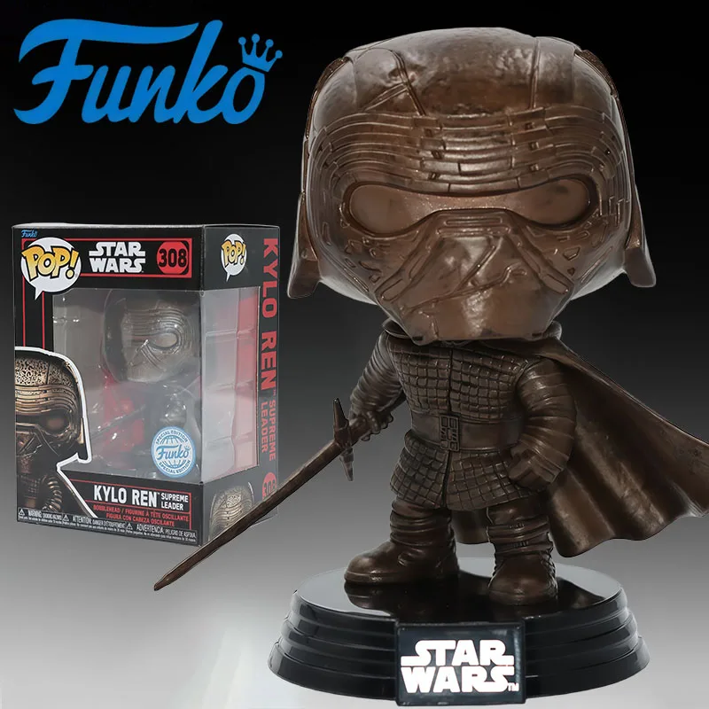 FUNKO POP Original FUNKO POP-Star Wars Anime Action Figures Toys for Boys Christmas Gift Collectible Model Ornaments view 3