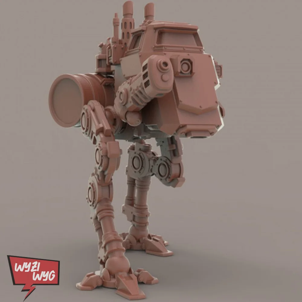 Walker Miniature, Crawler Figure, Desert robot, Desert Hawks Watcher,  3D Printed Resin Model, Proxy Tabletop  Wargame DnD TRPG