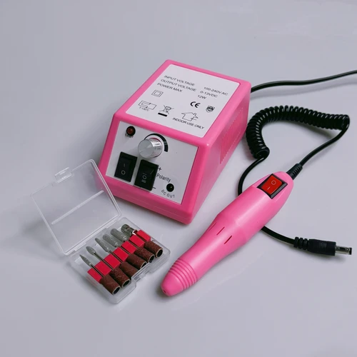 Imagen 1 del producto Juego de máquina perforadora de uñas, Kit profesional de limas para uñas, brocas, herramientas para quitar esmalte de Gel, cortadores, manicura, pedicura, uñas acrílicas