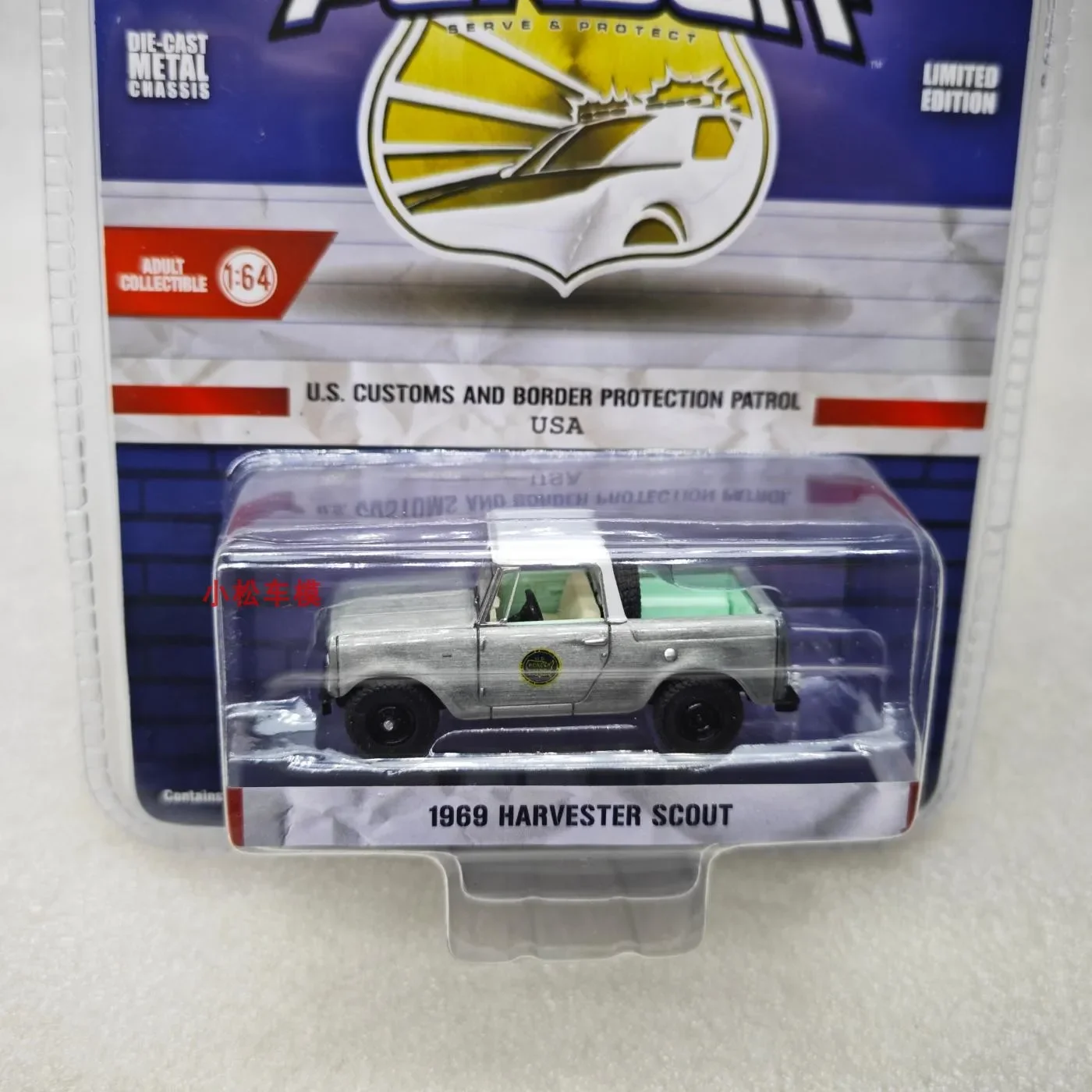 GreenLight 1:64 1969 Harvester Scout Automodellkollektion Geschenk Automodell Ornament