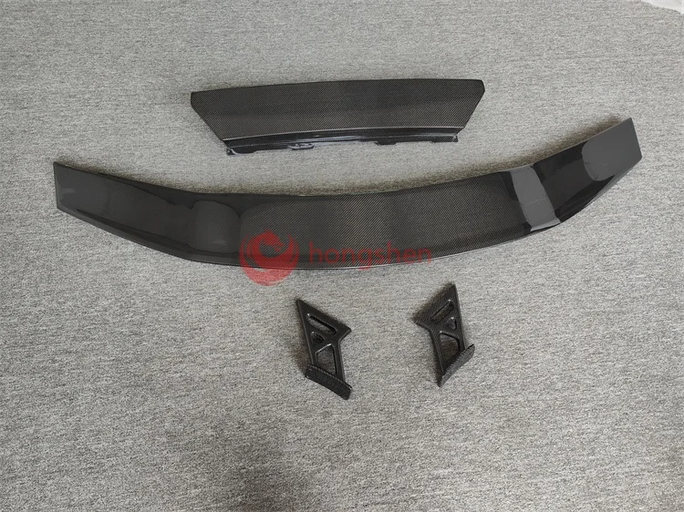 Carbon Fiber Rear Spoiler for Lamborghini Huracan Upgrade Kit LP580 LP610 Trunk Spoiler Flaps Rear Wing Body Kit