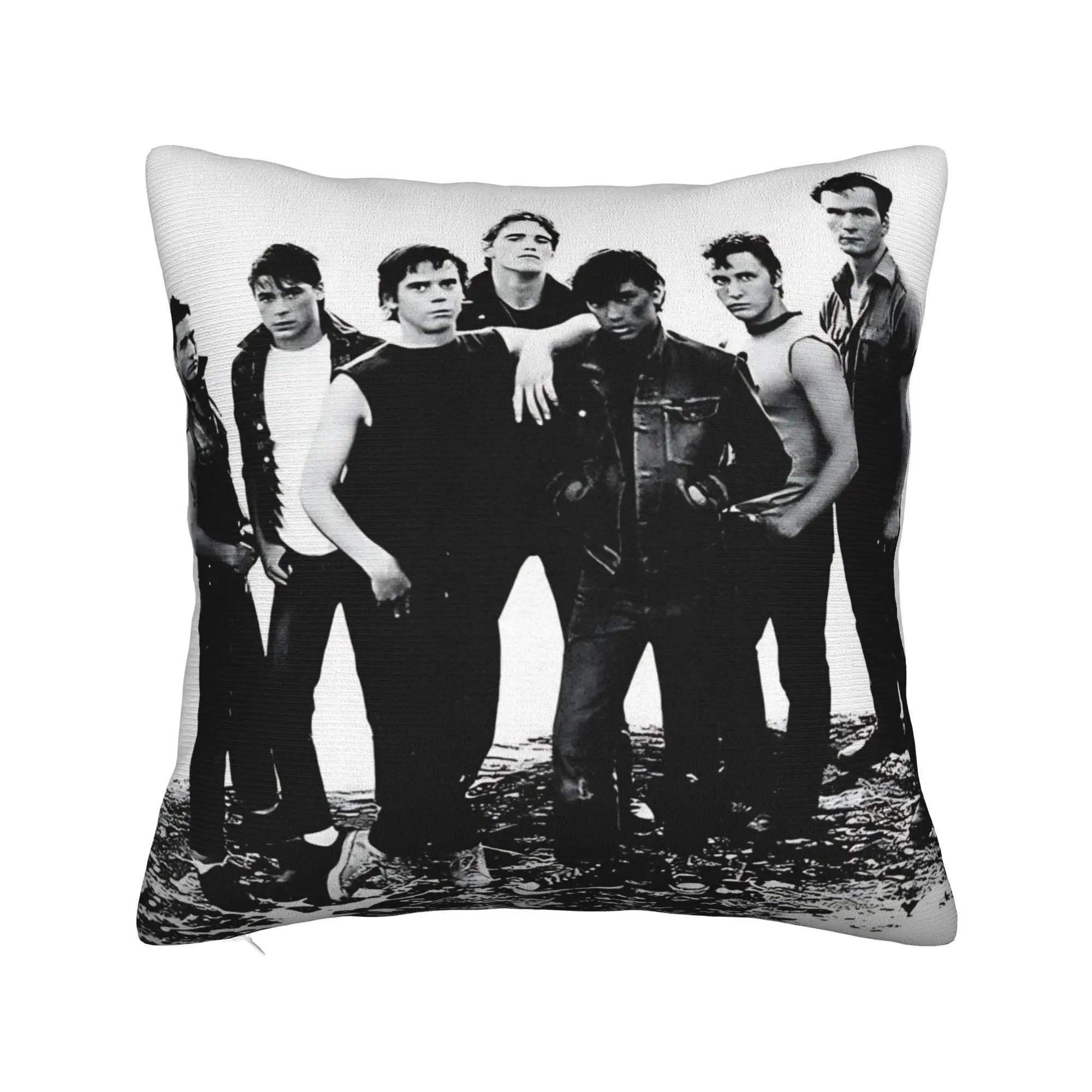 Decorative Pillowcase The Outsiders Movie Merch Home  Throw Pillow Case Cover Square Multi Size