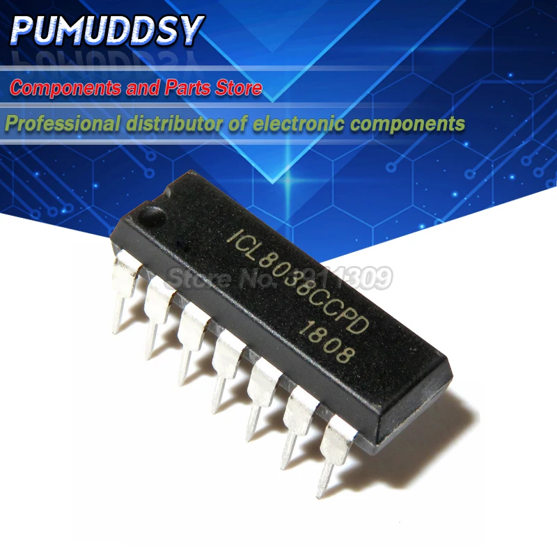 5 pz muslimaticl8038 DIP14 8038 DIP-14 IC generatore di forme d\'onda di precisione/oscillatore controllato da tensione nuovo e IC