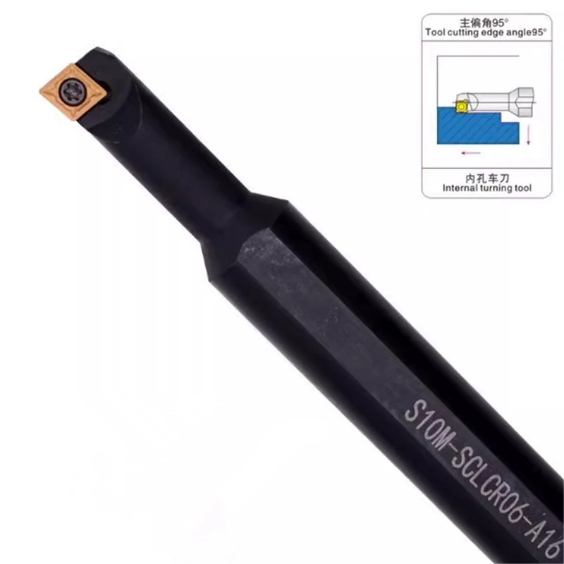 S06K/S07K/S08K/S10K/S12M-SCLCL06-A16/SCLCR06-A12 ภายในเครื่องมือผู้ถือเครื่องกลึง CNC ตัดเครื่องจักรกลน่าเบื่อ Toolholders
