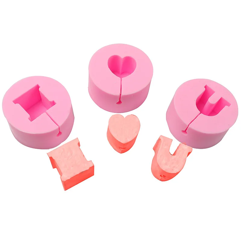 I Love You Aroma Gypsum Cooking Tools Silicone Mold Fondant Craft Molds Diy Soap Candy Chocolate Cake Decorating